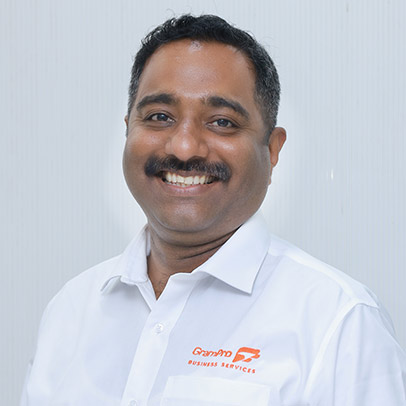 Aby Thomas Head-Business Process ManagementHead-Human Capital Management GramPro Business Services